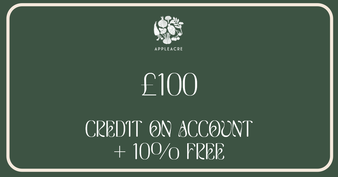 £100 credit on account, with 10% extra for free!